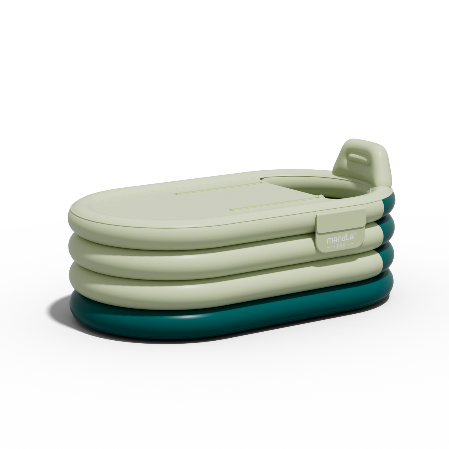 Space Capsule Inflatable Bathtub mint green · 120# standard style
